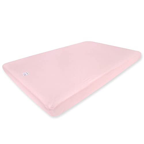 Image of Burt's Bees Baby - Fitted Mini Crib Sheet For Portable Playard Or Travel Crib, 100% Organic Cotton
