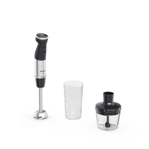 Tefal Quickchef+ 2-in-1 Stabmixer und Zerkleinerer, 1000 W, intuitive Geschwindigkeitsregelung,...