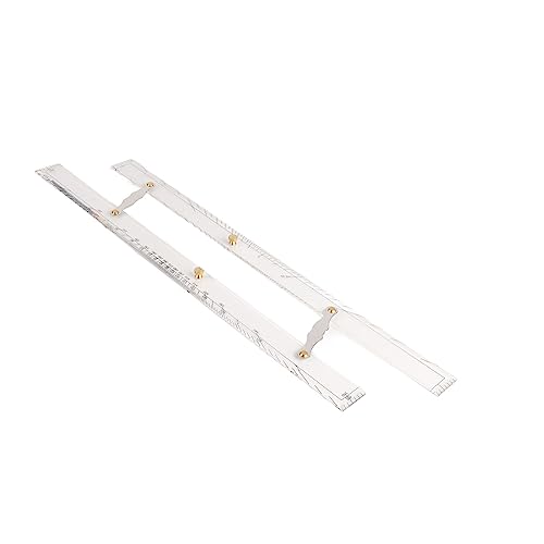 Règle parallèle marin de 450mm 600mm avec échelles pour dessin de cap