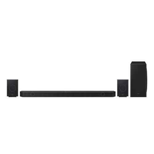 Migliori soundbar gaming Samsung Soundbar HW-Q930C/ZF Serie Q, 17 Speaker, Wireless Dolby Atmos, Audio a 9.1.4 Canali, Q-Simphony, Compatibile con Alexa e Google Assistant, Black 2023