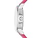 DKNY Women's Soho Quartz Metal and Silicone Casual Watch, Color: Silver, Pink (Model: NY92076)