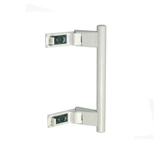 Poignée de porte d'origine 7430668 + 2 plaques de recouvrement 7426362 pour réfrigérateur Liebherr