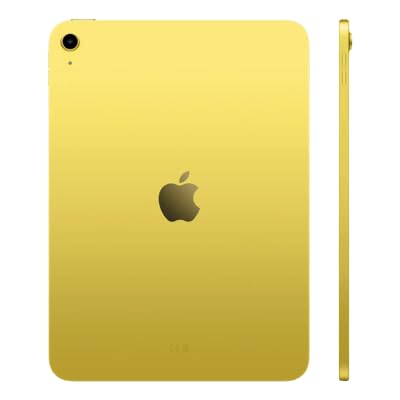 Image of Apple iPad, 2025 with A16 Chip (11-inch, Wi-Fi, 256GB) - Yellow (Renewed)