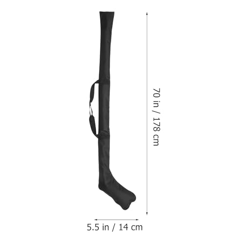Funda para palos de hockey compacta ideal para ir al entrenamiento en bicicleta 2