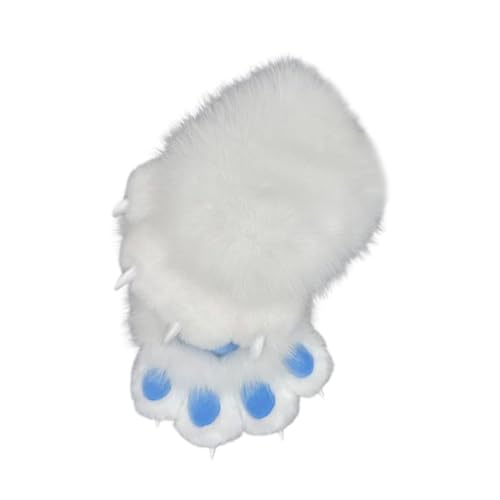 Gants d'hiver chauds en fourrure pour sorties urbaines et soirées déguisées