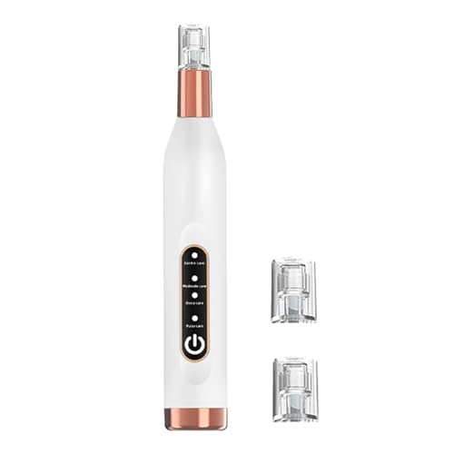 Derma Microneedling-Stift, professioneller Mikroneedling-Stift, elektrischer Derma-Pen mit 4 Modi, elektrischer Stift für Derma Auto, 3 Ersatzpatronen, verbessert die Elastizität