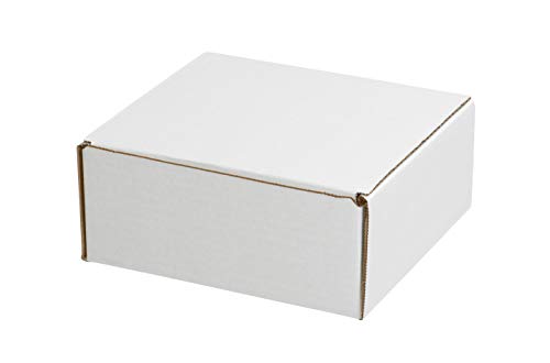 Image of Partners Brand PM12124 12 inchL x 12 inchW x 4 inchH, White (Pack of 50)