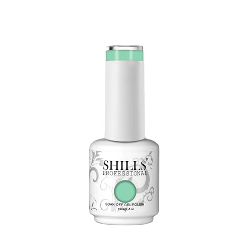 Image of SHILLS PROFESSIONAL Uv /Led Soak Off Glossy Finish Nail Polish Nail Art Nail Polish Color Shade 155, 15 Ml