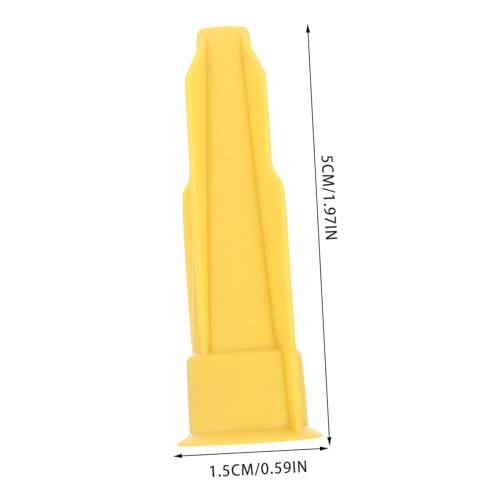 Tapas para tubos de calafateo 24 pcs amarillas miniatura 4