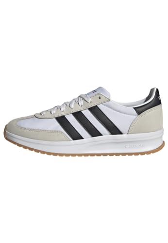 adidas Homme Run 70S 2.0 Shoes, Cloud White/Core Black/Grey One, 42 2/3 EU