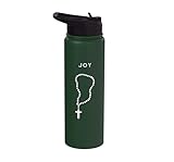 Joy Rosary - Cadena de oración religiosa cristiana minimalista Stainless Steel Insulated Water Bottle