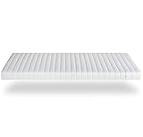 Träumegut24 - Watercell 7cm Premium Kaltschaum Matratzen Topper Matratzenschoner Härtegrad H2 / H3 (160 x 200 cm, H3)