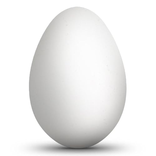 Blown Out Hollow Real Goose Eggshell, Empty Cleaned-Out Egg for Easter Egg Decorating, DIY Crafts, Painting, Pysanky 3.25 Inches Tall