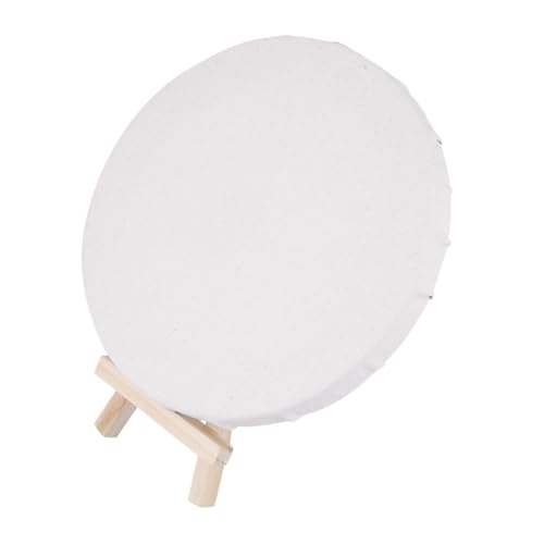 Lienzos redondos para dibujo artístico interior LIFKOME set de lino blanco decorativo para casa 2