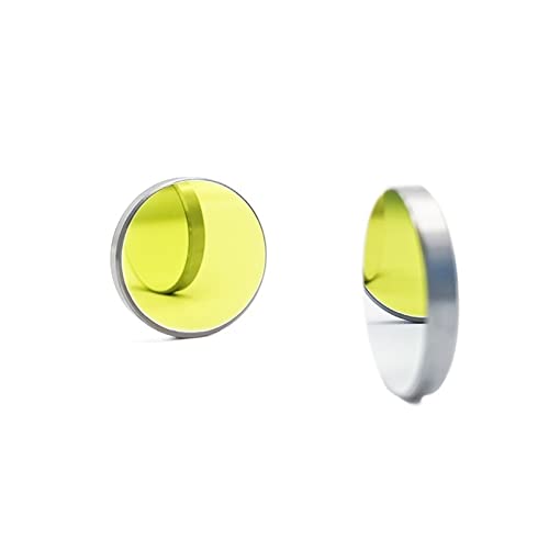 Gold-Plated Si Reflective Mirror Dia. 19.05/20/25/30/38.1mm Co2 Laser Silicon Mirror for Laser Engraving Machine(19.05mm)