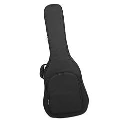Perfeclan Sac à Dos pour étui de Guitare avec Bandoulière Réglable pour Guitare électrique, noir - Les Beatles, Paul McCartney, John Lennon, RIngo Starr, George Harrison