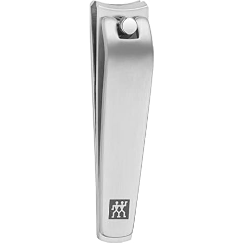 ZWILLING Nagelknipser für Fingernägel, Hochwertiger Nagelschneider aus Mattiertem Edelstahl für Füße und Hände, 60 mm Cover