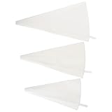 BESTYASH Juego de 3 Mangas Pasteleras Reutilizables de Algodón para Decorar Pasteles y Galletas Accesorios de Repostería Prácticos y Portátiles para Uso Doméstico y Cafetería