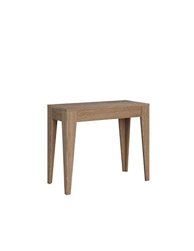 iperbriko Extendible Console Table Isolate Oak Nature