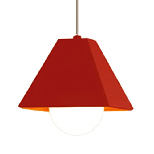 Suspension luminaire E27 colorée en métal pour îlot de cuisine