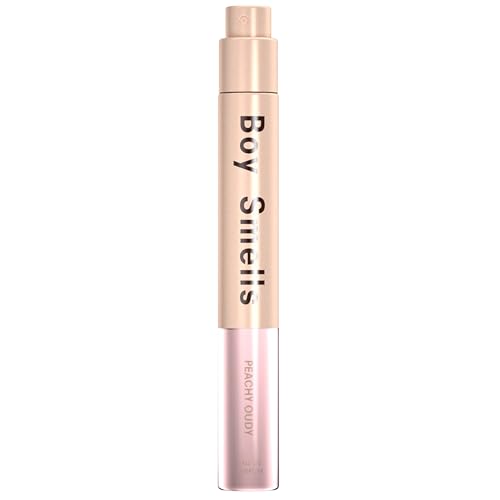 Boy Smells Peachy Oudy Travel Spray – Peach, Mimosa, Marigold and White Oud Scent – Fruity Woody...