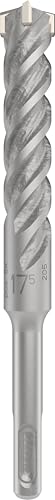 Bosch 1 punta per trapano a percussione Pro SDS plus-5X (per cemento armato, cemento, Ø 17,50 mm, accessorio professionale)