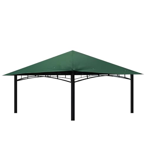 freigarten.de Ersatzdach für Pavillon 3x3 Meter Sand Antik Pavillon Wasserdicht Material: Panama PCV Soft 370g/m² extra stark Modell 3 (Grün)