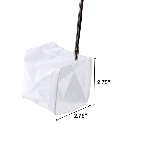 Image of AQUANEAT Small Fish Tank Shrimp Net, Aquarium Debris Cleaning Tools, with Extendable Handle