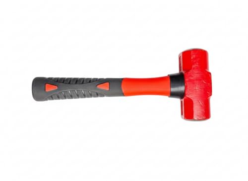 Image of NXR TOOL Sledge Hammer 2.2 Lbs Heavy Duty Drilling Hammer, Carbon Steel Crack Hammer With Shock Absorbent Handle For Construction, Home Improvement, Maintenance Sledge Hammer With Fibre Handle