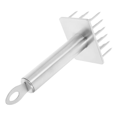 TOPPERFUN Ammorbidente per Tacchino Quadrato Batticarne per Pollo Maiale Bistecca Carne Utensili per Macchine da Cucina Accessori per Cucinare
