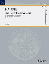 The Fitzwilliam Sonatas: treble recorder (flute) and basso continuo. Partition et parties.      Sheet music – January 1, 2000