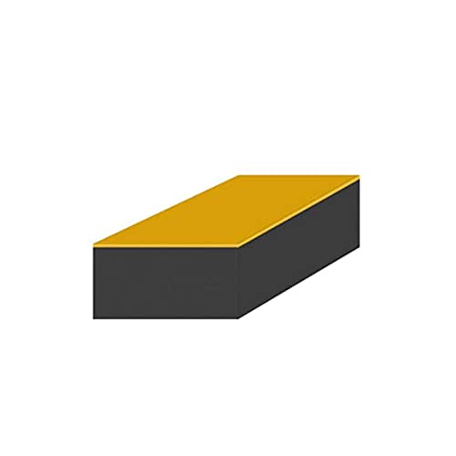 protectora de espuma de 30 mm de espesor negro adhesivo 1x1m