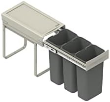 RECYCLE BIN PULL OUT KITCHEN WASTE BIN 300MM - 30 LTR (JC-604) by REJS