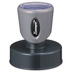 Xstamper N53 Pre-Inked Custom Stamp 1-9/16" Round