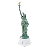 Méticuleusement fabriquée, la statue de met en valeur une attention exceptionnelle aux détails, ornements de décoration de pièce, souvenir de la statue de la liberté