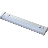 [山善] LED キッチンライト 多目的灯 近接センサー LEDライト 照明器具 工事不要 電源プラグ付き 460lm (幅35.4cm) LT-C05N