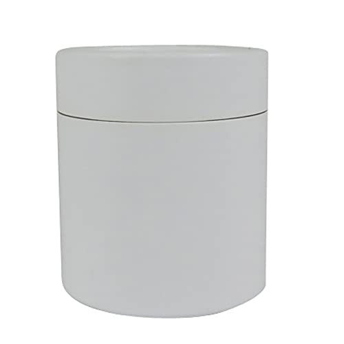 Image of WENPACK 12Pack Paperboard Tube with Lid Round Cardboard Box Container (2.44 inch D*2.36 inch H, White)