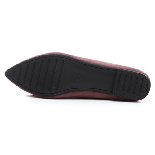 Image of SAILING LU Women's Bow-Knot Pointed Toe Ballet Flats