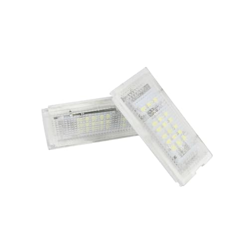 Luz LED para matrícula BMW E46 que elimina el error de bombilla fundida en cuadro