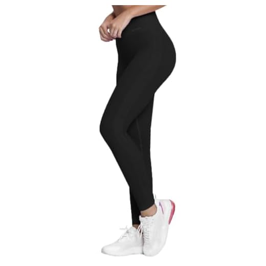 Calça Legging Academia Sem Costura Selene Cós Cintura Alta Fitness | Preto Mescla | G