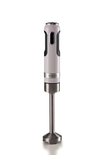 Ariete 602 - Mezclador de inmersión moderno, 1000 W, 10 velocidades + turbo, accesorios incluidos, color blanco