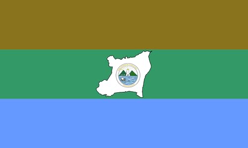 Drapeau Region Autonoma del Atlantico Norte grand format mât - 2