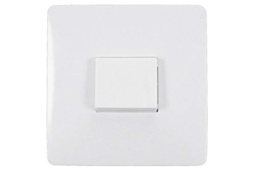 BLASS ELEKTRO Druckschalter Unterputz reinweiss Cover