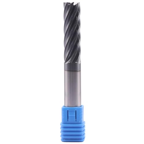 Image of High Performance Solid Carbide End Mill - AlTiN Coated, Variable Helix, 7 Flute, Variable Geometry, 1 /2 inch Cutting Diameter, 1 /2 inch Shank Diameter, 1-3 /4 inch Length of Cut, 4 inch Overall Length, Square End