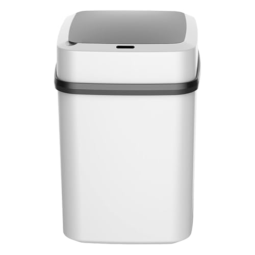 LearnLyrics Pattumiera Touchless, Pattumiera Automatica, Pattumiera con Sensore - Pattumiera da Cucina, Pattumiera Elettrica Grande da 13 Litri, Pattumiera Intelligente per Camera da Letto e