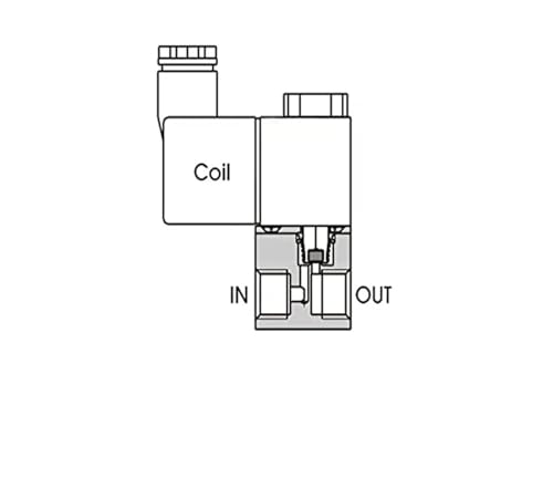 Électrovanne pneumatique 2 positions à commutation rapide et raccords étanches 4mm - 4