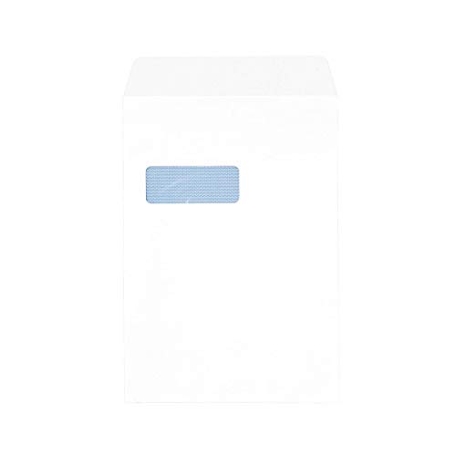 5 Star C4 Envelopes Peel and Seal with Window 100gsm White (Pack of 250)