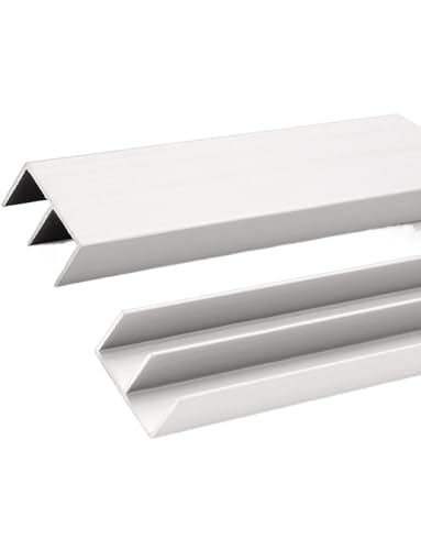 Riel para puerta corrediza de vidrio en aluminio engrosado duradero