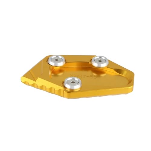 Plaque de support agrandie béquille moto anti-enfoncement R3