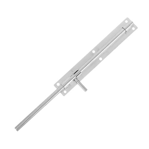 Angoily Loquet De Porte Française De 38 5 Cm En Acier Inoxydable Barre De Sécurité Pour Portes